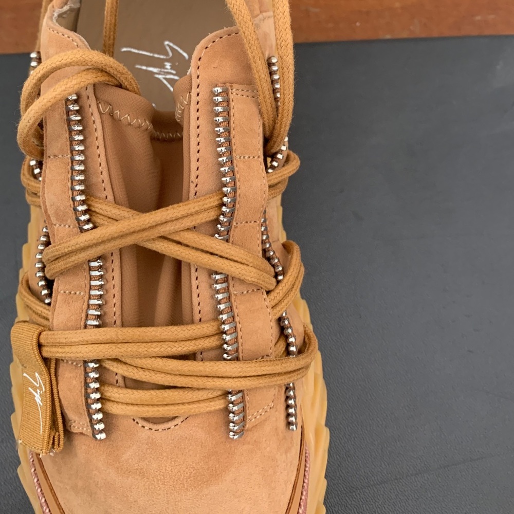 Giuseppe Zanotti brown men’s sneakers - Picture 6 of 8